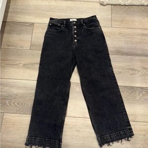 ⚫️ABERCROMBIE & FITCH CROP WIDE LEG ULTRA HUGH RISE⚫️